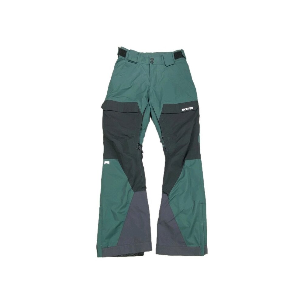 Montec Kirin Ski Pants Womens XS Green Big-Mountain Performance Waterproofing